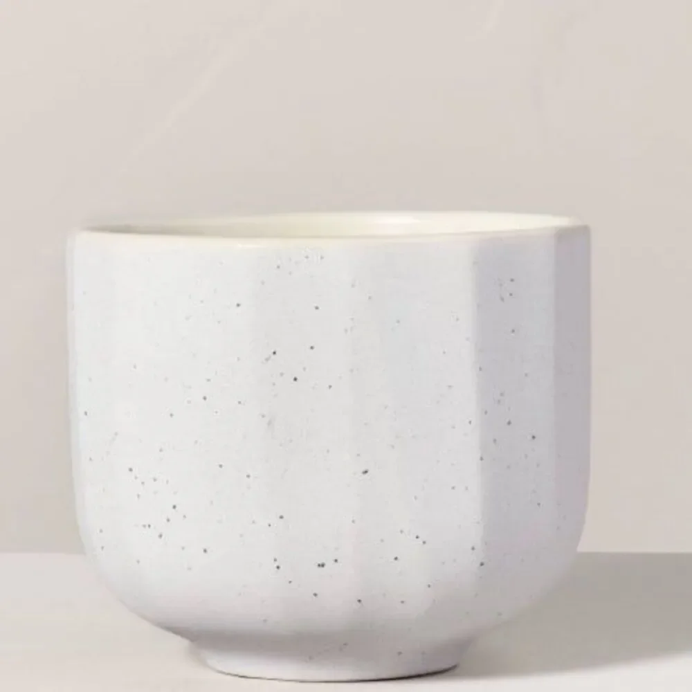 Hearth & Hand Salt Speckled Ceramic 6 ounce Salt scented Candle